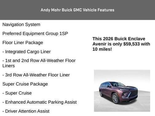 2026 Buick Enclave Avenir