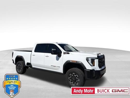 Summit White 2024 GMC Sierra 2500 AT4X
