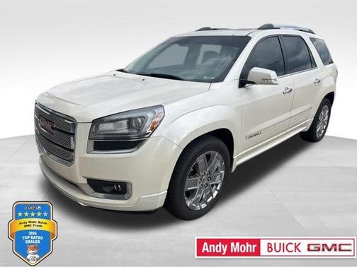White Diamond Clearcoat 2014 GMC Acadia Denali