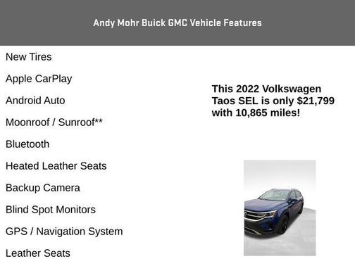 2022 Volkswagen Taos 1.5T SEL