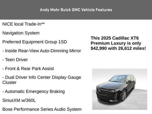 2025 Cadillac XT6 Premium Luxury AWD