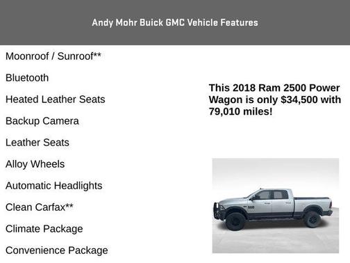 2018 RAM 2500 Power Wagon