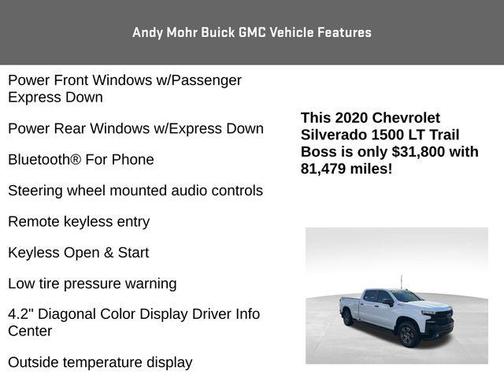 2020 Chevrolet Silverado 1500 LT Trail Boss