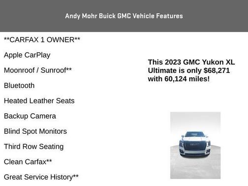 2023 GMC Yukon XL Denali Ultimate