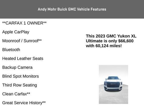 2023 GMC Yukon XL Denali Ultimate