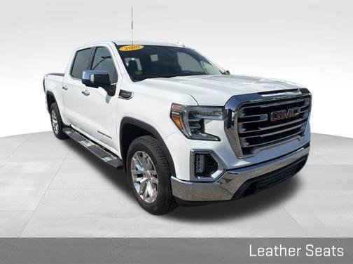 Summit White 2020 GMC Sierra 1500 SLT