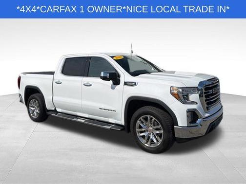 Summit White 2020 GMC Sierra 1500 SLT