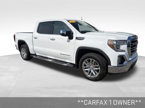 Summit White 2020 GMC Sierra 1500 SLT