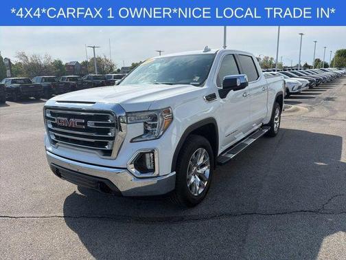 Summit White 2020 GMC Sierra 1500 SLT