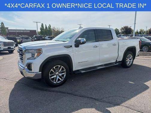 Summit White 2020 GMC Sierra 1500 SLT
