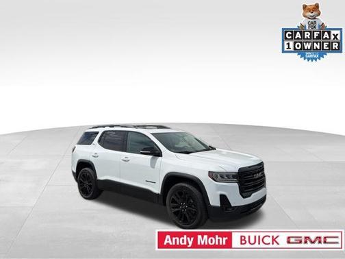 Summit White 2023 GMC Acadia SLT