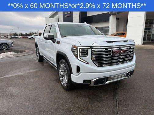 Glacier White 2026 GMC Sierra 1500 Denali
