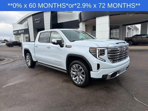 Glacier White 2026 GMC Sierra 1500 Denali