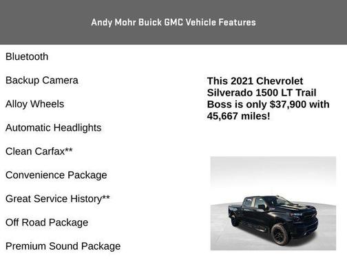 2021 Chevrolet Silverado 1500 LT Trail Boss