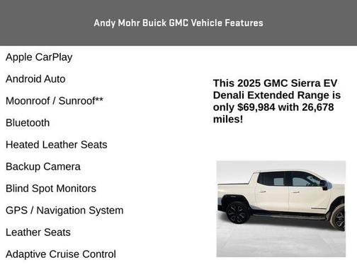 2025 GMC Sierra EV Denali