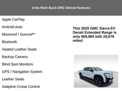 2025 GMC Sierra EV Denali