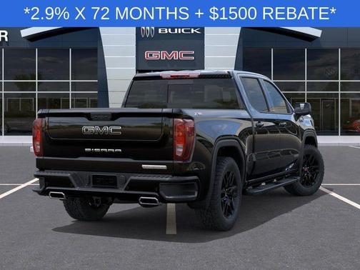 Onyx Black 2026 GMC Sierra 1500 Elevation