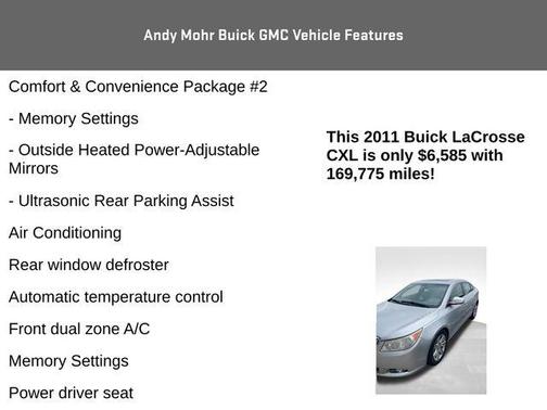2011 Buick LaCrosse CXL