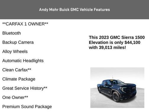 2023 GMC Sierra 1500 Elevation