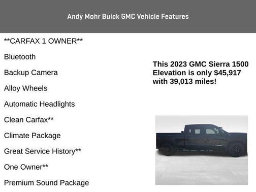 2023 GMC Sierra 1500 Elevation