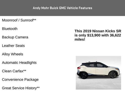 2019 Nissan Kicks SR