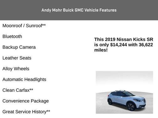 2019 Nissan Kicks SR