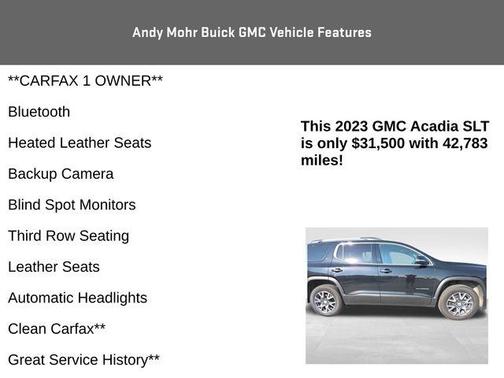 2023 GMC Acadia SLT