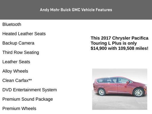 2017 Chrysler Pacifica Touring-L Plus