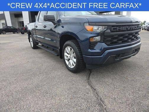 Blue Metallic 2023 Chevrolet Silverado 1500 Custom
