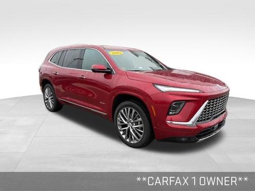 Red 2025 Buick Enclave Avenir