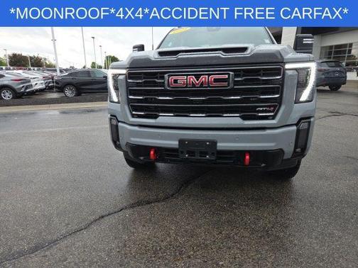 Gray 2024 GMC Sierra 2500 AT4