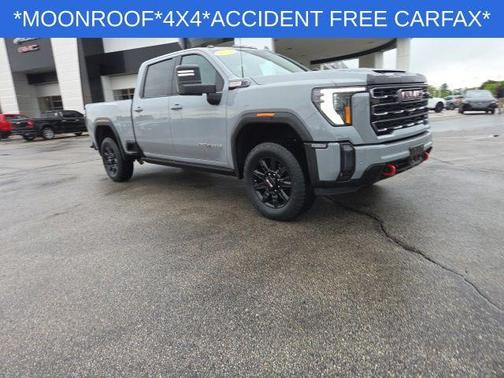 Gray 2024 GMC Sierra 2500 AT4