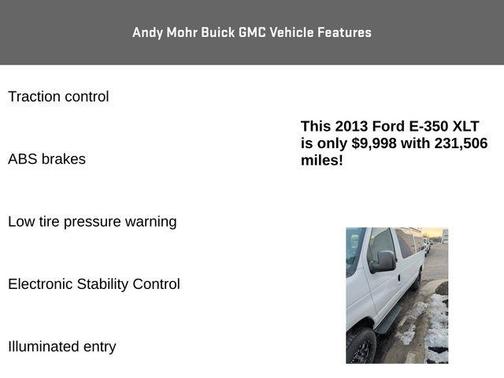 2013 Ford E350 Super Duty XLT