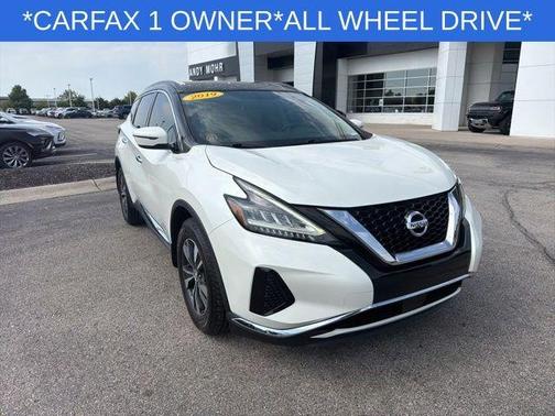 White 2019 Nissan Murano SV