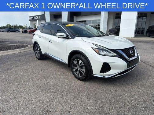 White 2019 Nissan Murano SV