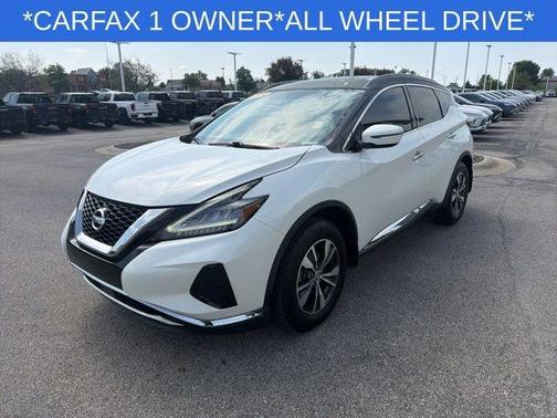 White 2019 Nissan Murano SV