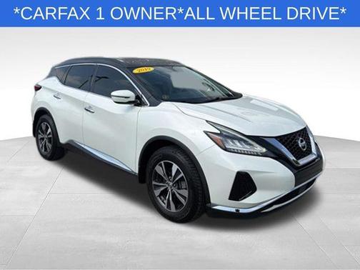 White 2019 Nissan Murano SV