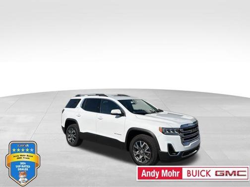 Summit White 2023 GMC Acadia SLT
