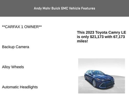 2023 Toyota Camry LE