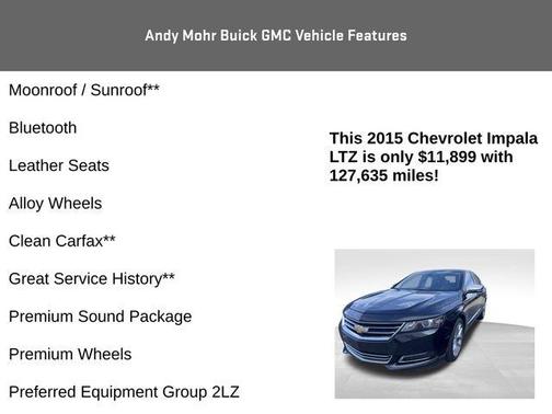 2015 Chevrolet Impala 2LZ