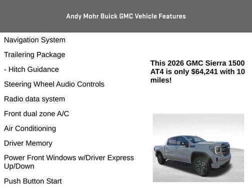 2026 GMC Sierra 1500 AT4