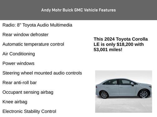 2024 Toyota Corolla LE