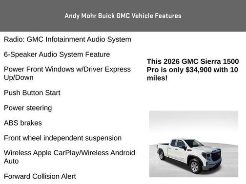 2026 GMC Sierra 1500 Pro