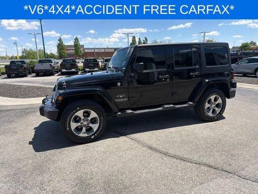 Black Clearcoat 2017 Jeep Wrangler Unlimited Sahara