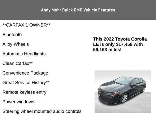 2022 Toyota Corolla LE