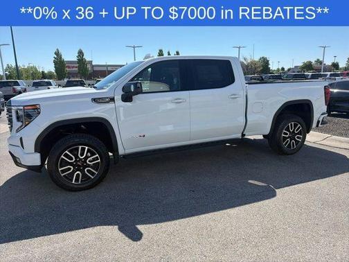 Summit White 2026 GMC Sierra 1500 AT4