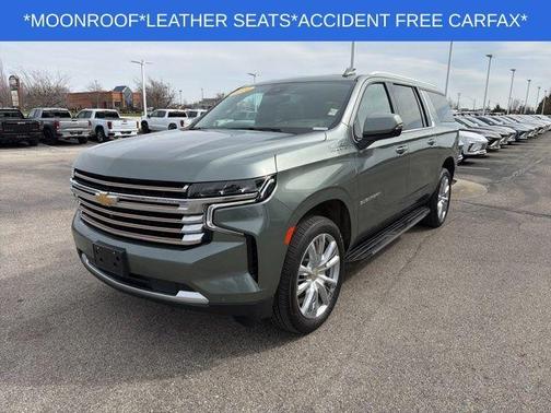 Silver Sage Metallic 2024 Chevrolet Suburban High Country