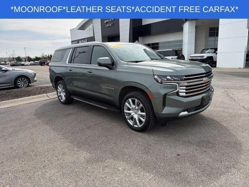 Silver Sage Metallic 2024 Chevrolet Suburban High Country