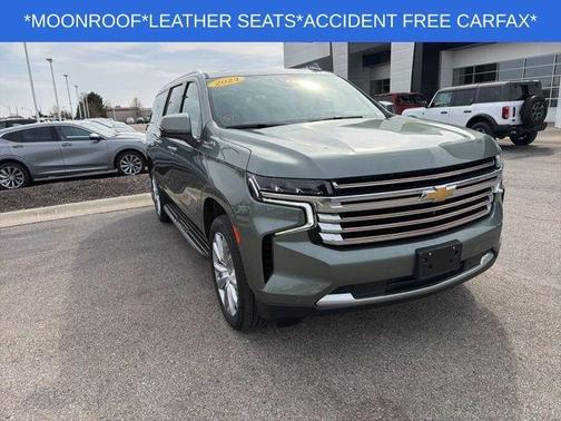 Silver Sage Metallic 2024 Chevrolet Suburban High Country