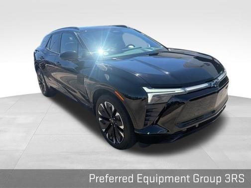 Black 2025 Chevrolet Blazer EV RS